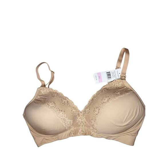 Natori Maternity Bliss Perfection Wire Free Nursing Bra Size 34D - Picture 1 of 7